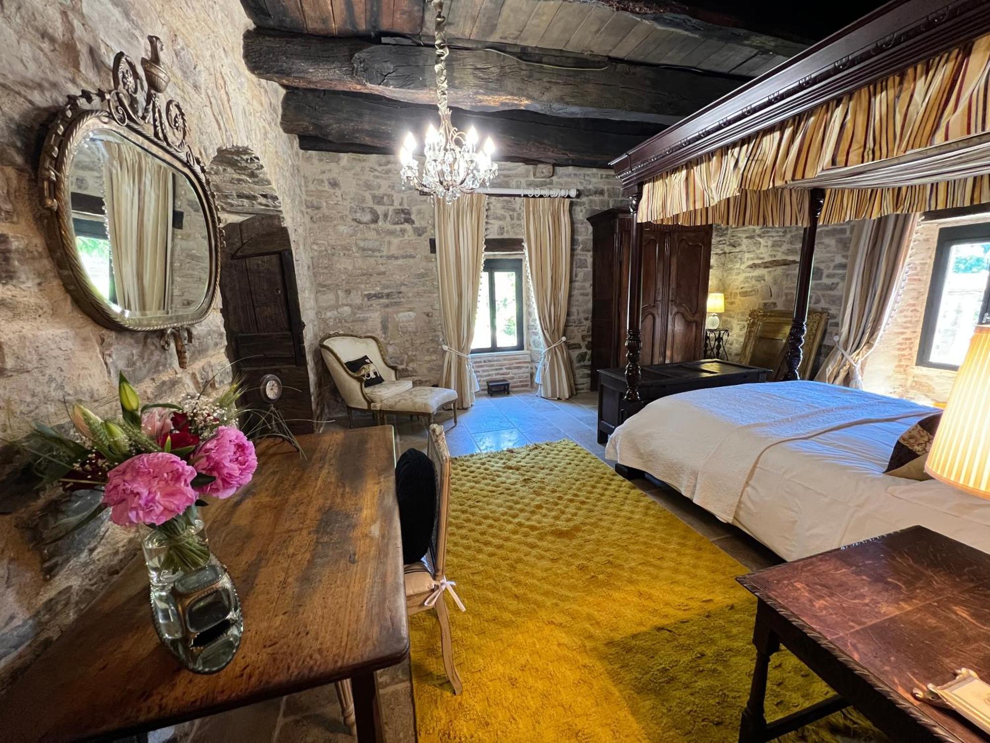 La Bastide De La Bogne Bed and Breakfast Vindrac-Alayrac Eksteriør billede
